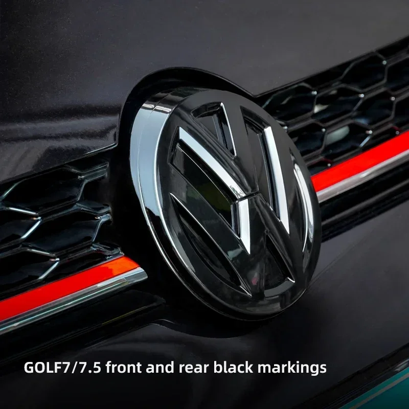 Car Logo Front Grille Rear Trunk Decoration Badge Sticker Accessories For VW R Line GTI Atlas Jetta Touareg Variant Golf Polo - view 4