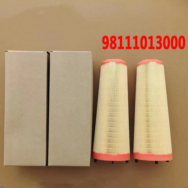 2pcs 98111013000 Air Filter For Car PORSCHE 981 Cayman boxster 2014 Free Shipping