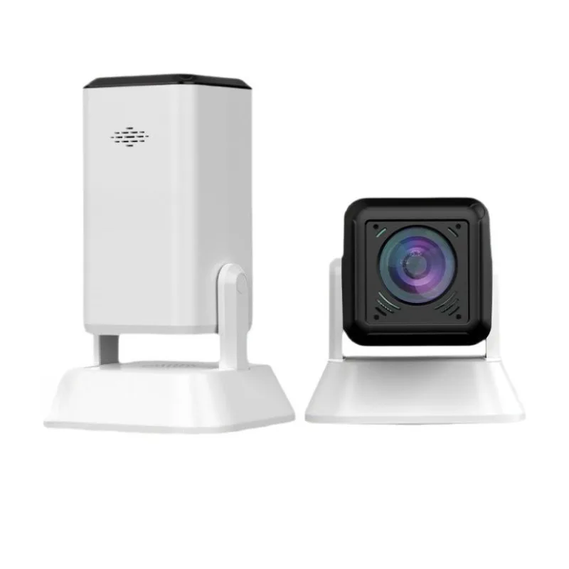

Smart Square Barrel Projector, HD Portable Home Outdoor Projector with Built-in Bracket
