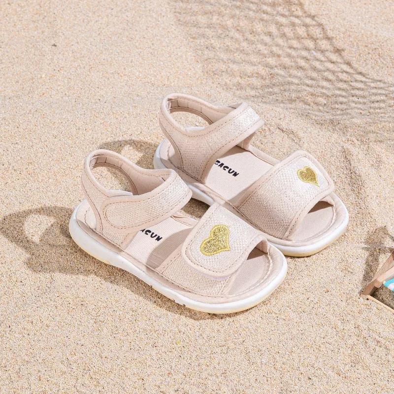New Toddler Casual Sandals Girls Non-slip Dress Shoes Infant Outdoor Student Shoes Lightweight Durable Sandals Young Children