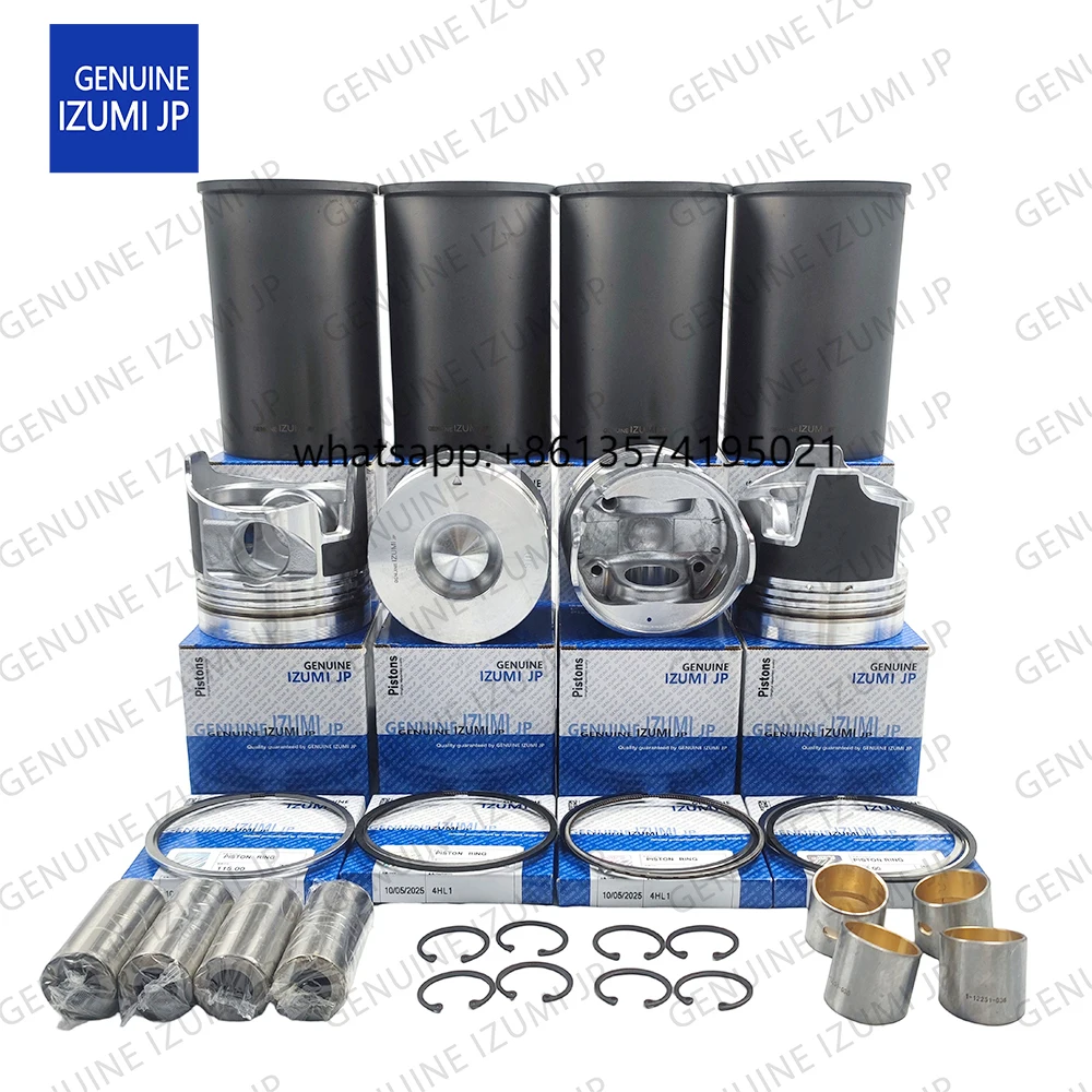 

Genuine Izumi Jp 4HL1 Cylinder Liner Kit Suitable for Isuzu Engine Parts