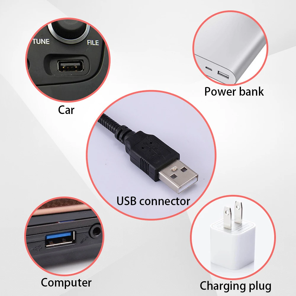 Luz LED nocturna de cielo estrellado romántica para coche, lámpara de proyector de estrellas de galaxia alimentada por USB para decoración de techo de habitación, Plug and Play