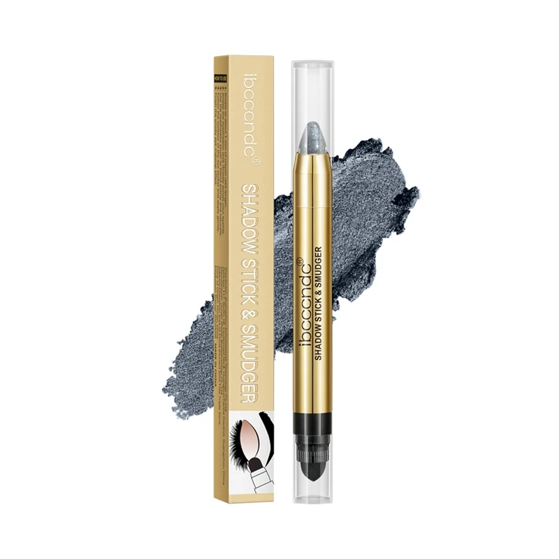 Ibcccndc 1 pz doppia testa colore opaco ombretto penna ombretto Stick occhi luminosi Make Up 2