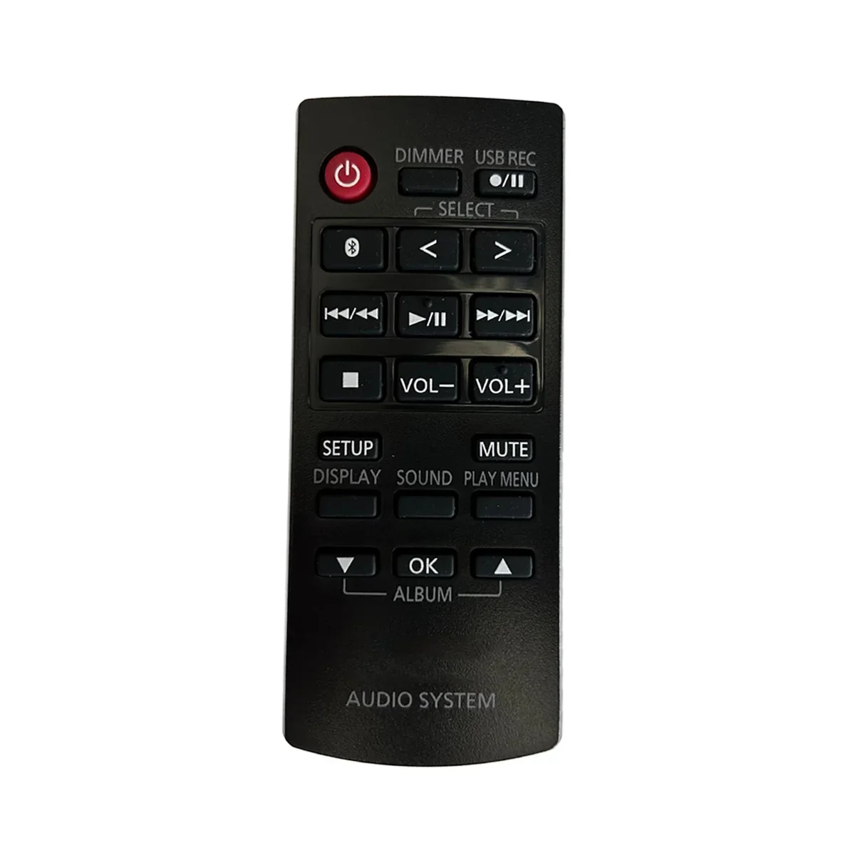 Original Remote Control Suitable For Panasonic N2QAYB001215 SC-UA3 SC-UA3E-K SC-AKX520 SC-AKX520E-K Hi-Fi Audio System