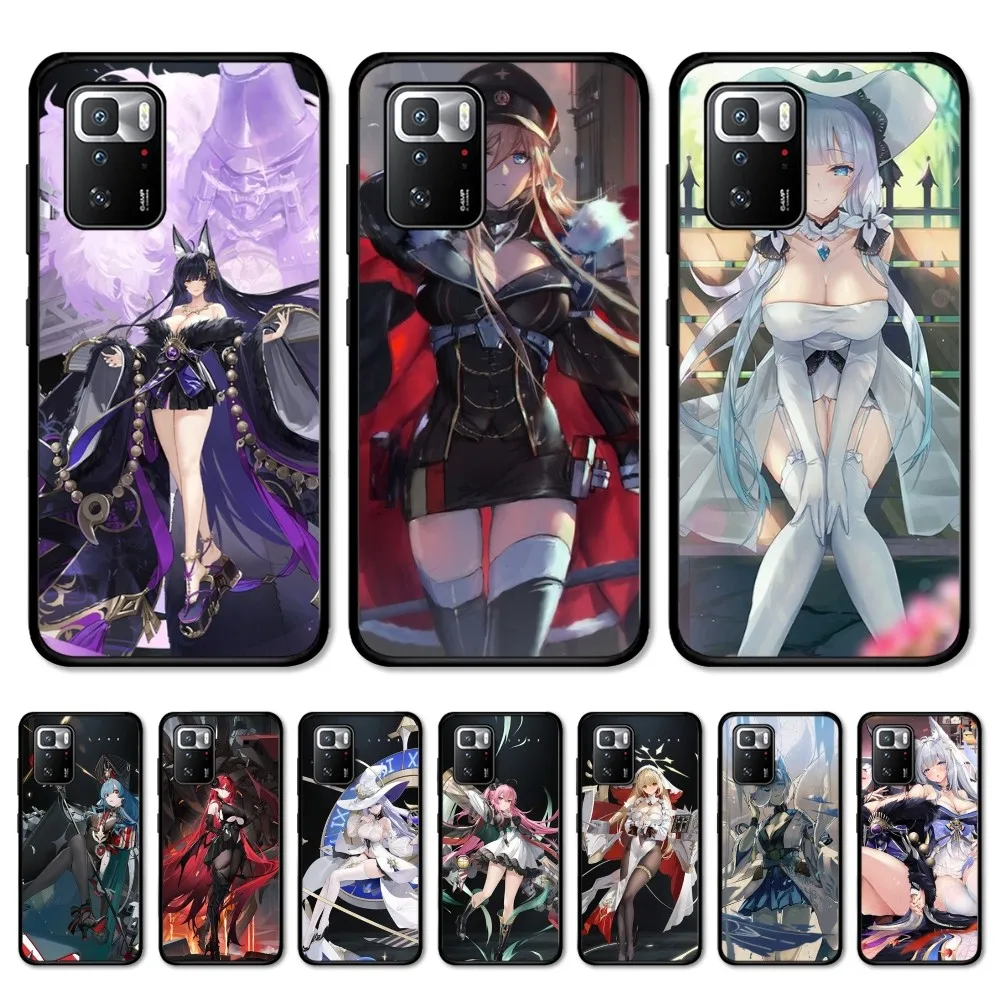 

Azur Lane Phone Case For Redmi Note 4 X 5 A 6 7 8 Pro T 9 Pro 9S 10 Pro 11 Pro 11S 11Epro PocoM3pro