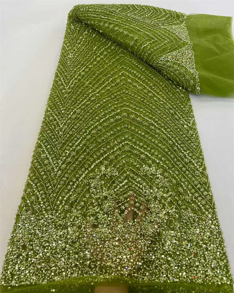 

Новинка! Горячая распродажа! Элитная французская вышивка, тяжелое кружево, африканский нигерийский материал с пайетками для свадебных платьев.