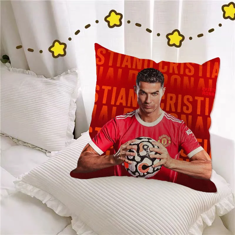 Cushion Cover Pillow Cover Pillowcase Decorative Pillows M-manchester U-united Cr7 Cushion Covers Living Room Home Cushions Sofa