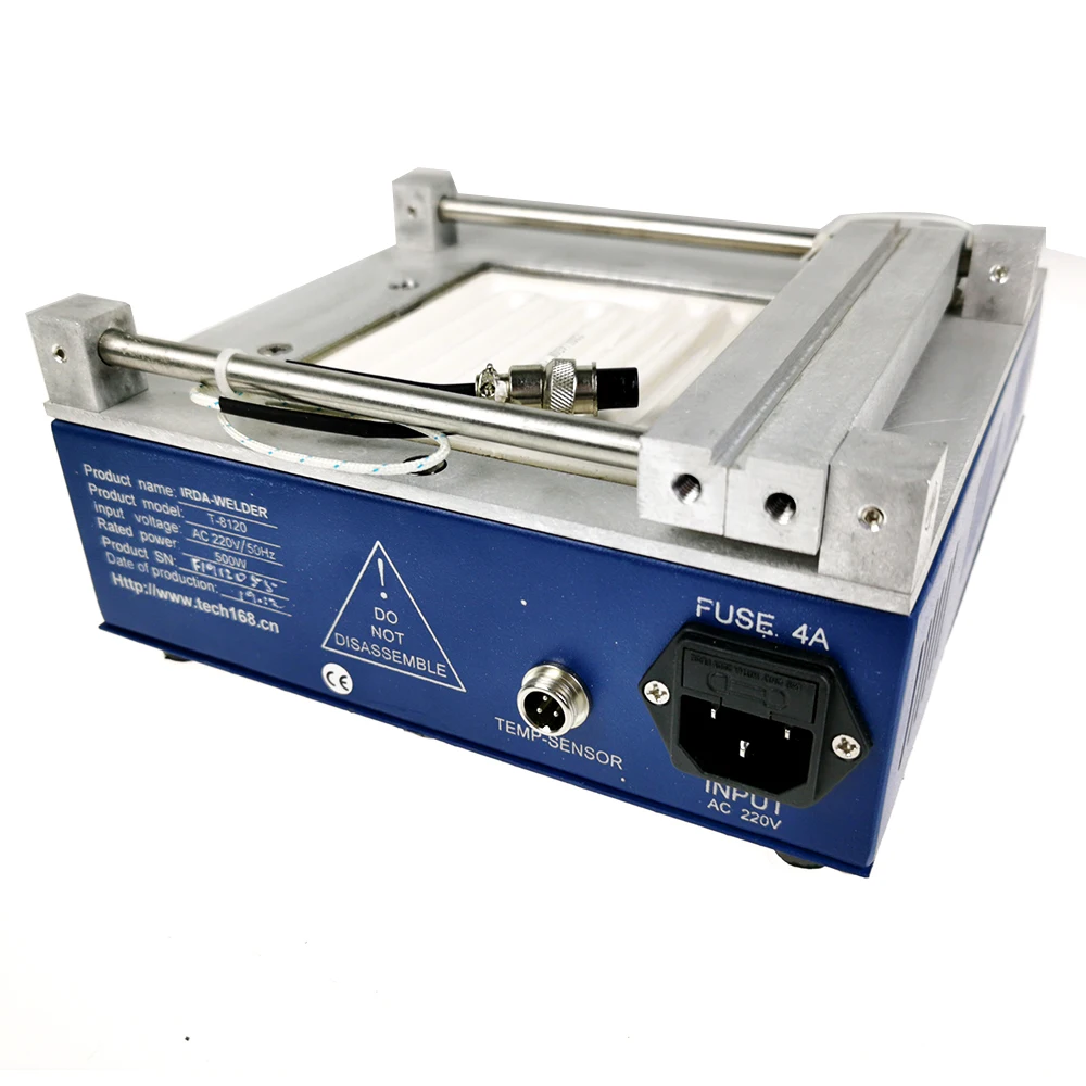 PUHUI T-8120 Preheating Oven T8120 Preheating Plate Infrared BGA Rework Station IRDA Weldering Station Kit Soldering Station