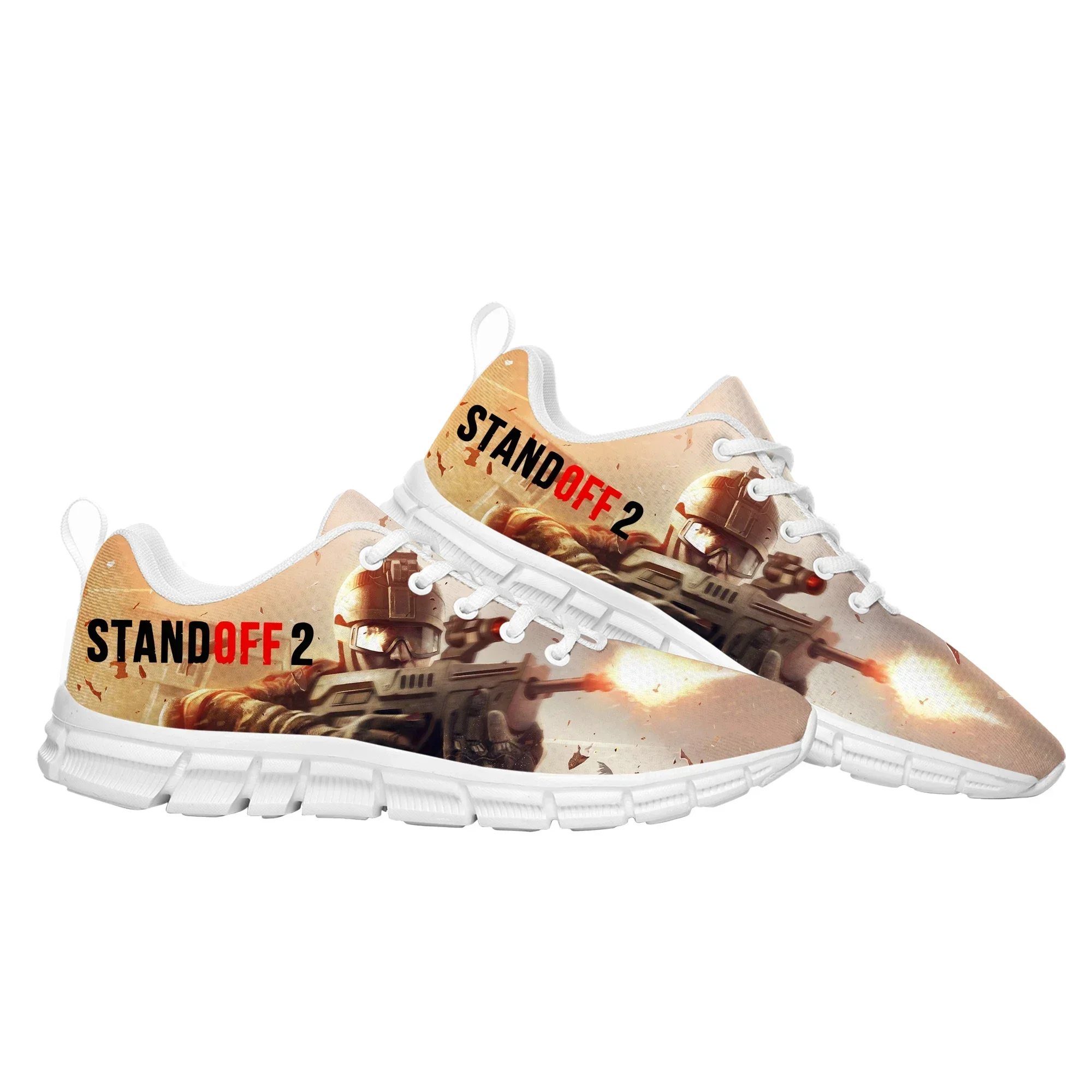 

Standoff 2 Sports Custom Shoes Hot Cartoon Game Mens Womens Fashion Sneaker Tailor Made Couple Built Shoes