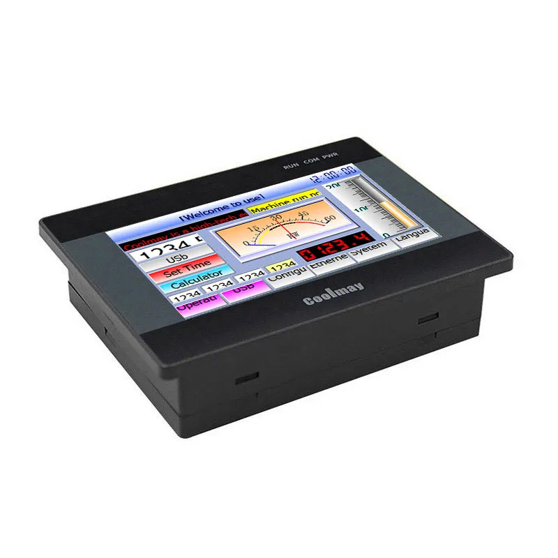 Coolmay brand 4.3 Inch TK8043H HMI Touch Screen Panel Industry support Modbus RTU/TCP