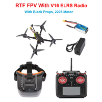 DIY RTF BNF F215 215mm 5inch 3-4S RC FPV RC Drone Built-in OSD Betaflight BLHeli-S 45A 4in1 ESC V16 ELRS Long Range Receiver