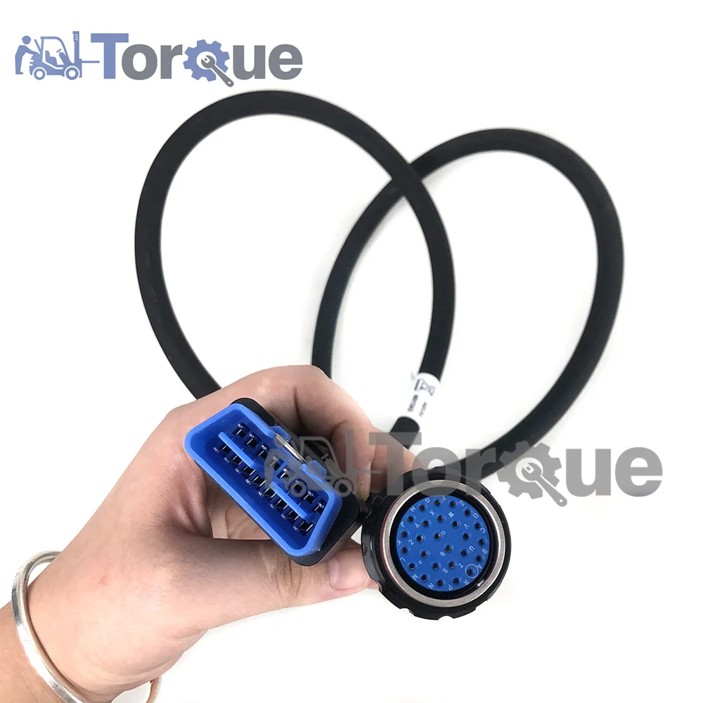 

2025 newest 88894001 2331 OBDII OBD 16 Pin 88890300 for Vocom 2 Vocom II Excavator Construction Truck Diagnostic cable