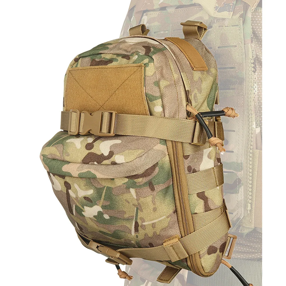 Tactical Universal Backpack Outdoor Molle Hydration Vest Bag Water Bag Hunting Bag 1000D Nylon Outdoor Sports Training Pouch