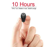 Mini Bluetooth Earphone 10 Hrs Music Time Bluetooth Headset Wireless Earbud Hands-free For TV PC iPhone Samsung Android Phone