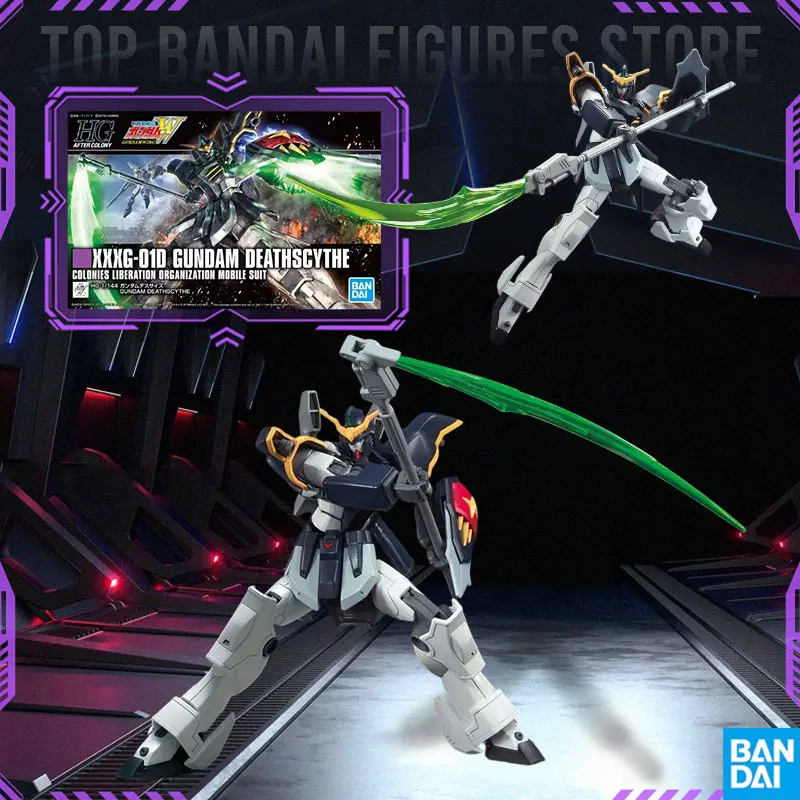

Bandai HGAC 1/144 XXXG-01D Gundam Deathscythe Wing TV Version Assembly Model Kit Articulated Action Figure Collectible Toys Gift
