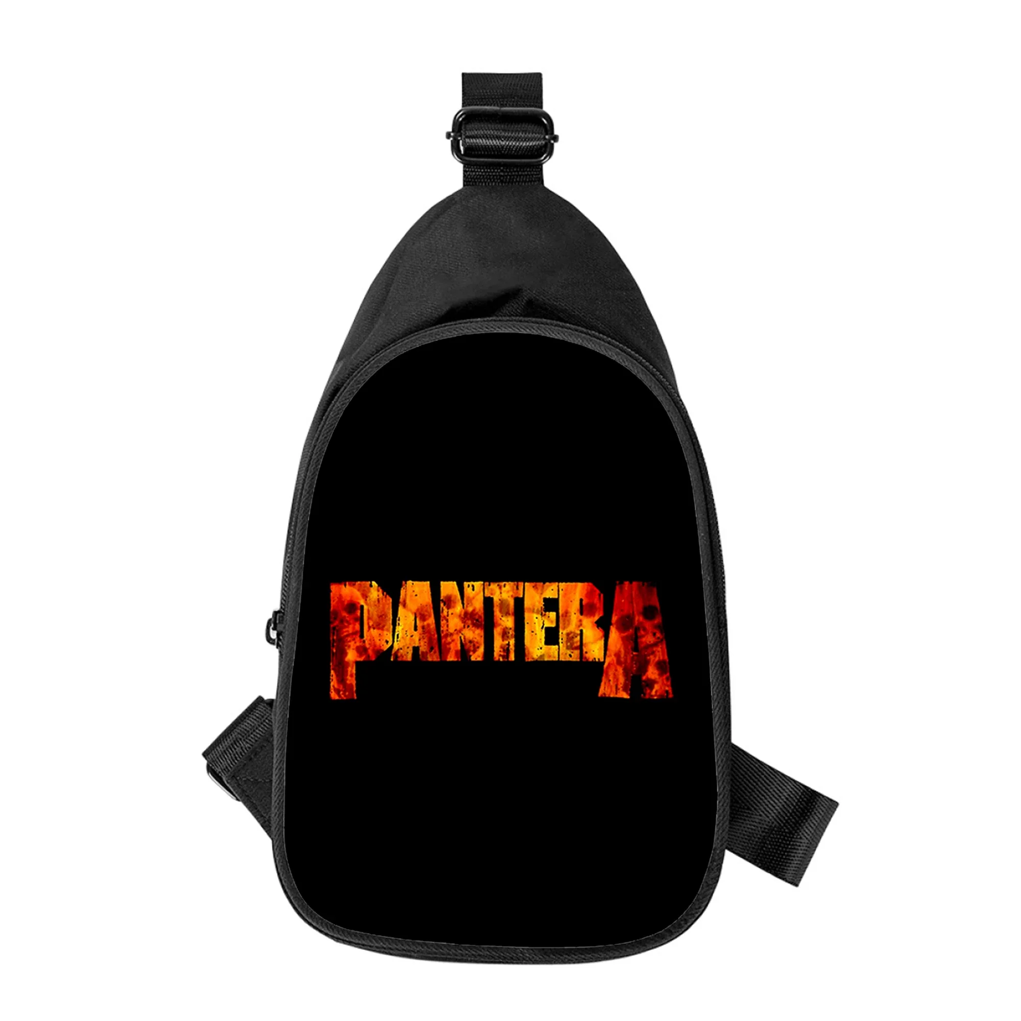 Pantera Ritual Metallband drucken neue Männer Kreuz Brusttasche diagonal Frauen Umhängetasche Ehemann Schule Hüft tasche männliche Brust packung