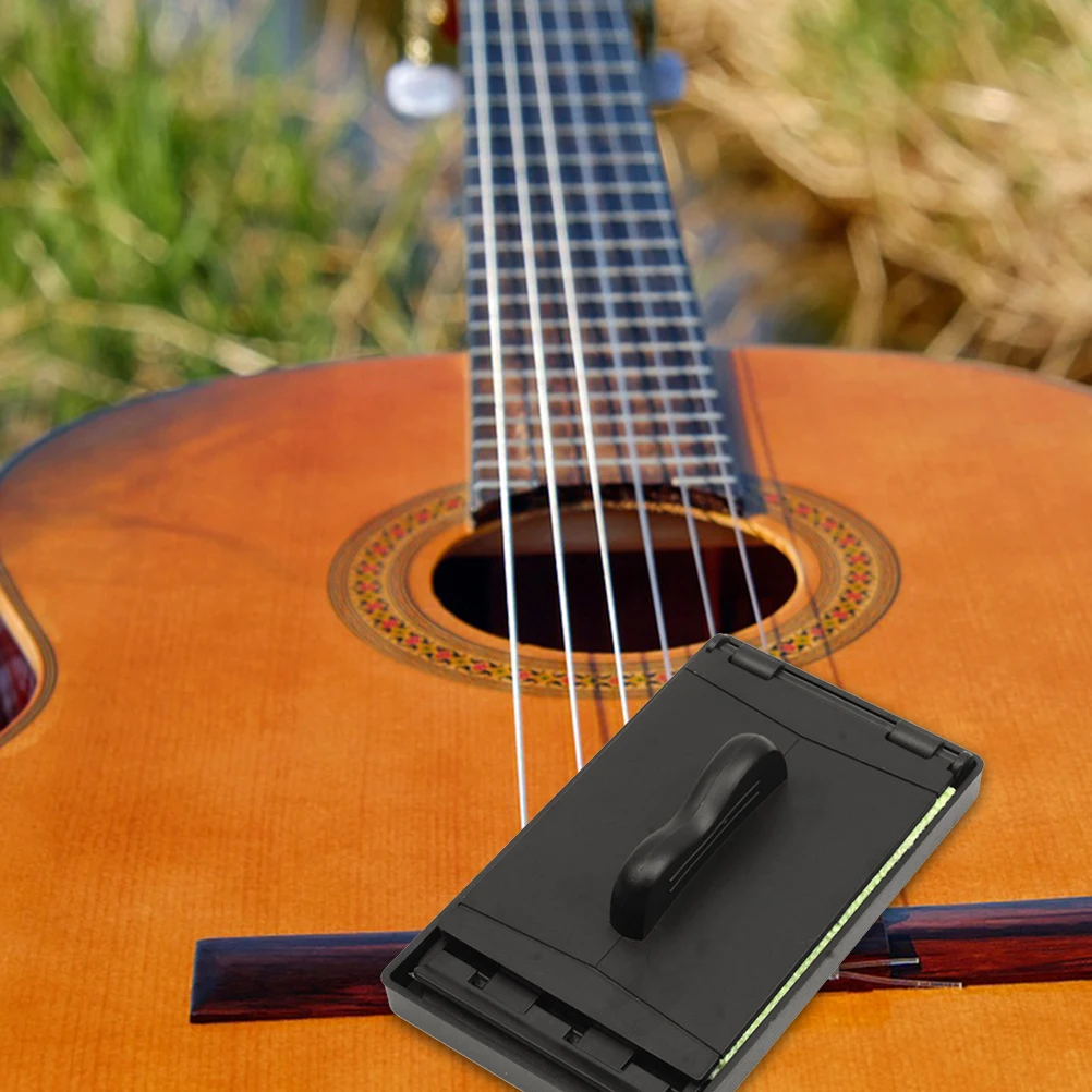 

ABS Sponge Guitar String Cleaner Musical Instrument Scrubber for Bass Ukulele Violin Fretboard Maintenance Guitar Cleaner