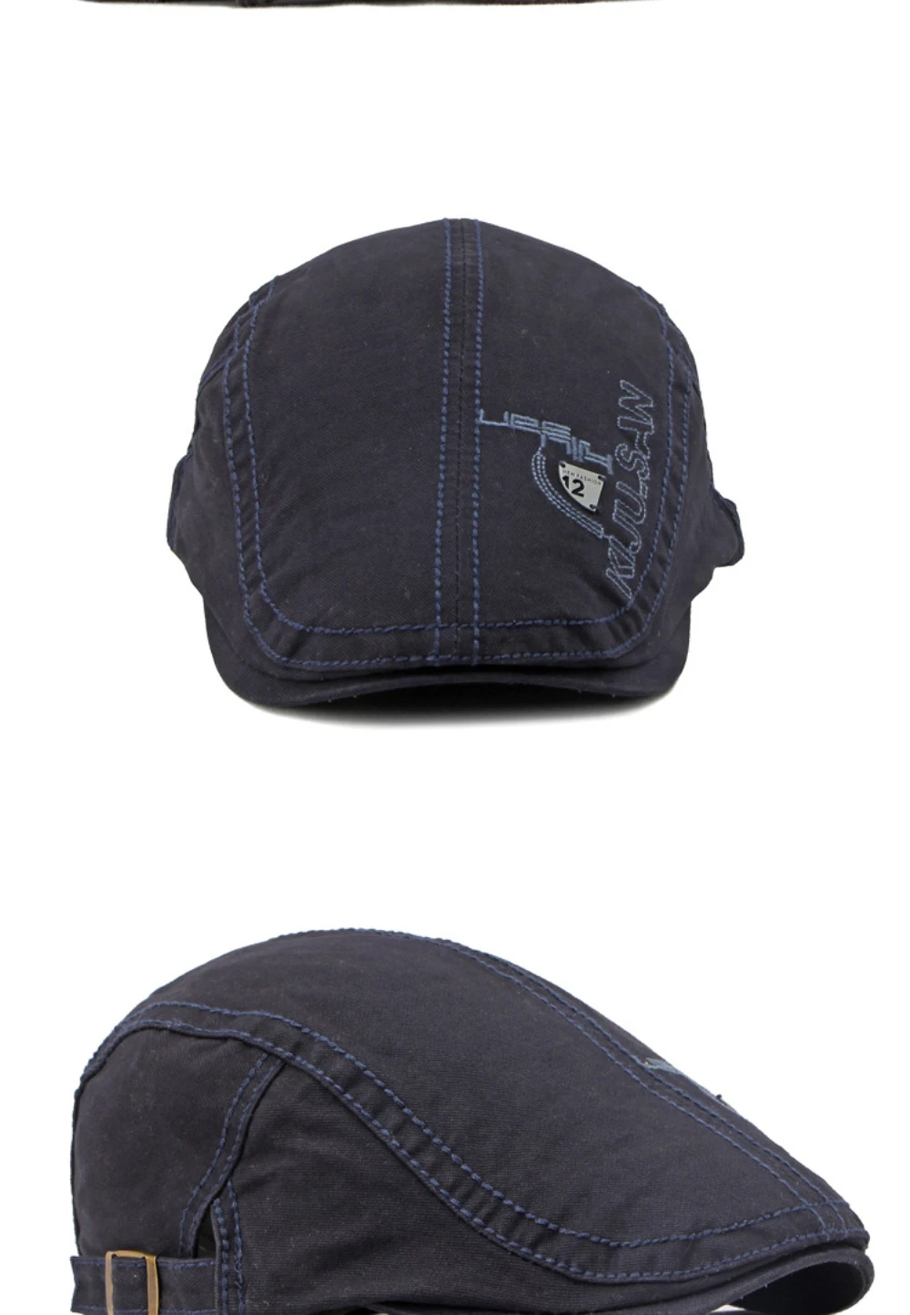 HT4636 Baskenmützen 100% Baumwolle Frühling Sommer Mütze für Herren Damen Künstler Maler Baskenmütze Herren Damen Ivy Flat Cap Verstellbare Baskenmütze – Detail 6