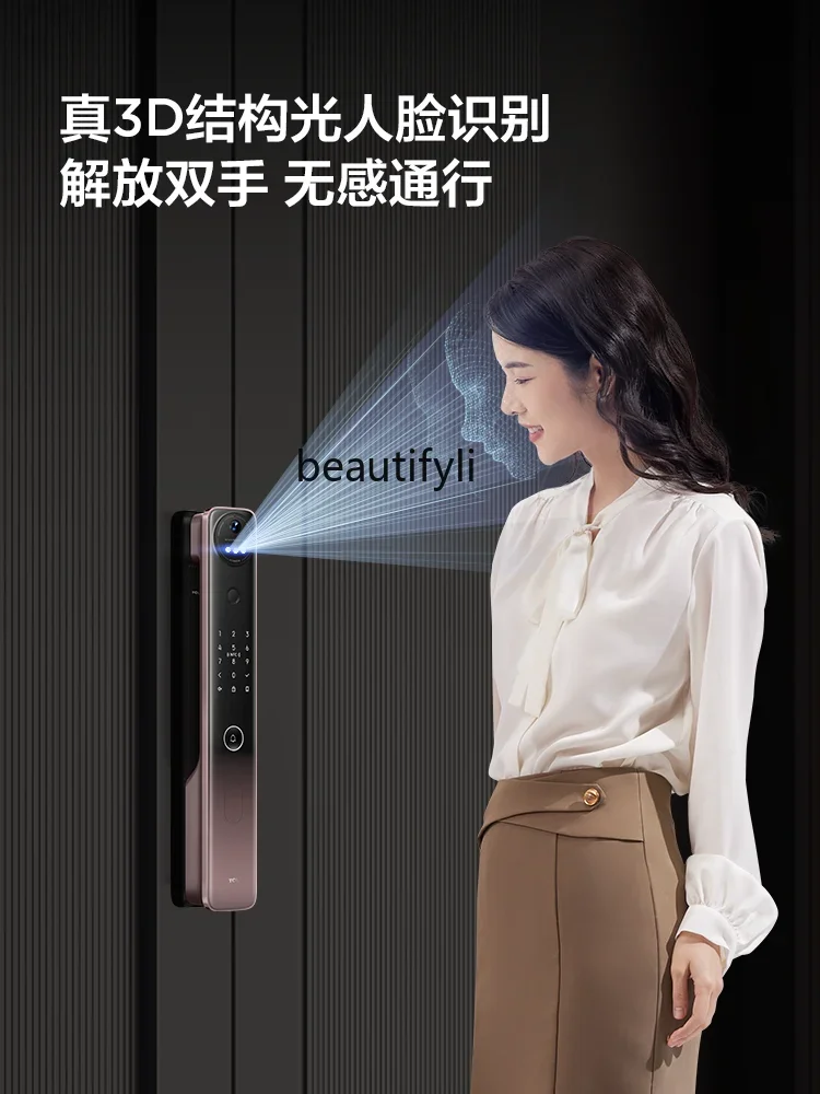 Smart Lock K9g plus inside and outside Dual-Screen Smart Door Lock 3D Face Recognition Door Lock