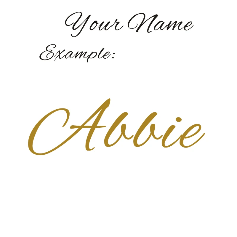Custom Text Decal - Your Text Vinyl Die Cut Sticker Personalized Letters Car/Door Window Bumper Decal Children Home Decor