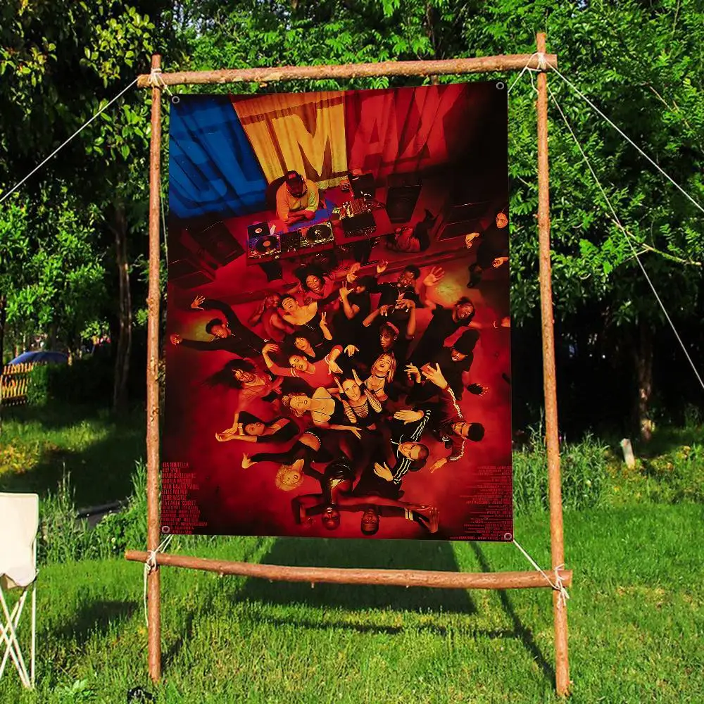 Climax Movie Anime Chart Flag For Living Room Home Dorm Decor Art Home Decor Banner