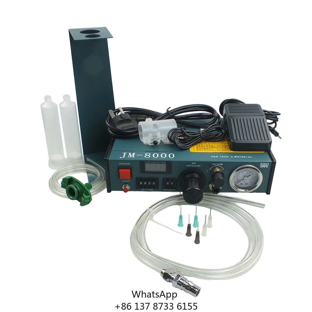 Rangjin Semi-Automatic Cold Solder Tin Dispensing Machine Precision Industrial Glue Dispenser 10 KW 220V