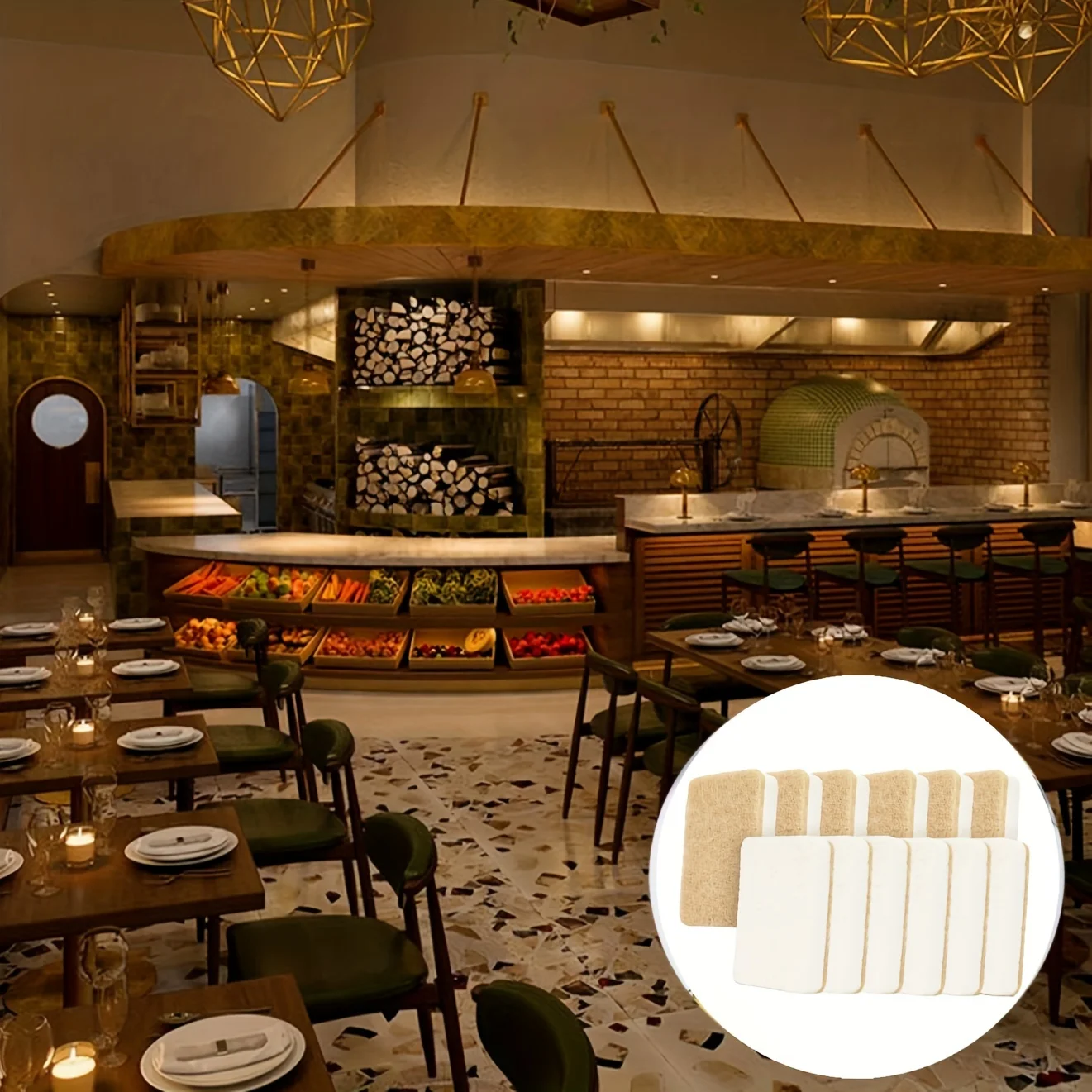 4/8 قطعة من إسفنجات التنظيف المنزلية، لمسة ناعمة ومريحة، متينة وقابلة لإعادة الاستخدام - أجهزة غسيل المطبخ لأدوات المطبخ لغسل الأطباق