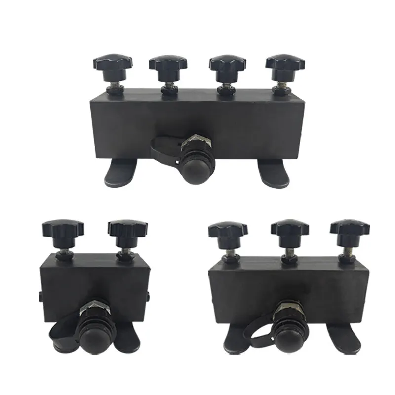 Hydraulic Tools High Pressure Three-way Valve Oil Circuit Distribution Valve Three Way Distributor Oil Distribution Valve