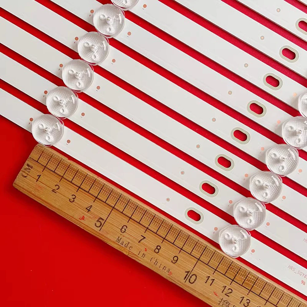 Faixa de luz de fundo LED para RTU6549-C, RNSMU6540, RNSMU6536, 12mm, V2, 12 PCs, 24PCs