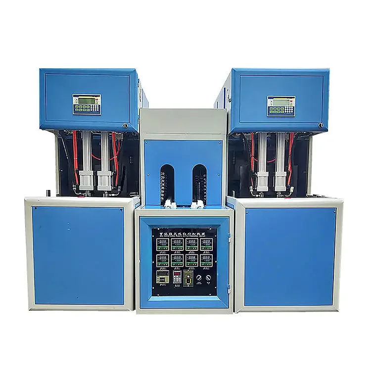 Blowing Machine For Pet Preform Plastic Bottle Blower Machine/Semi Auto Hot Filled Pet Blow Molding Machine