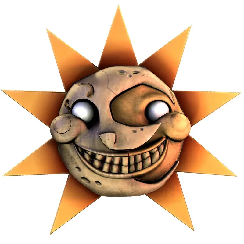 2025 12 disfraz de Halloween elegante para niños Sundrop FNAF mono de payaso solar con máscara disfraces de Anime Cosplay regalo de cumpleaños de Navidad para