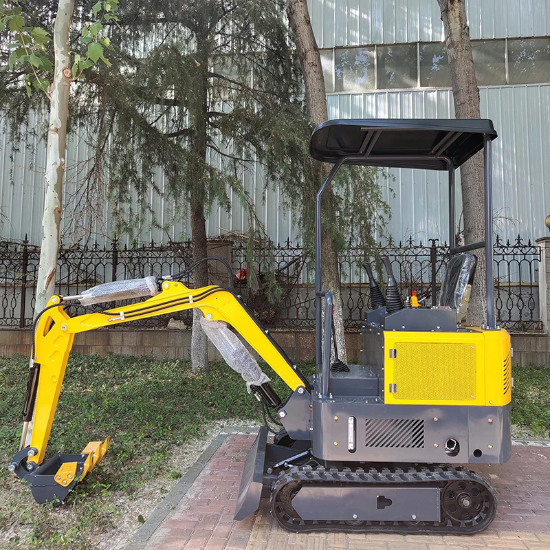 1.8 Ton Mini Excavator Small Hydraulic Crawler Digger Household Excavators For Farm Work And Construction Work China Customized