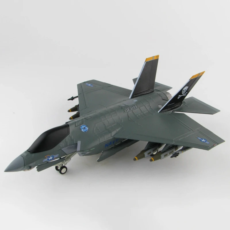 

Diecast 1:72 Scale HA6203 F-35C Alloy Finished Aircraft Simulation Model Toy Static Decoration Souvenir Gifts For Adult Boy