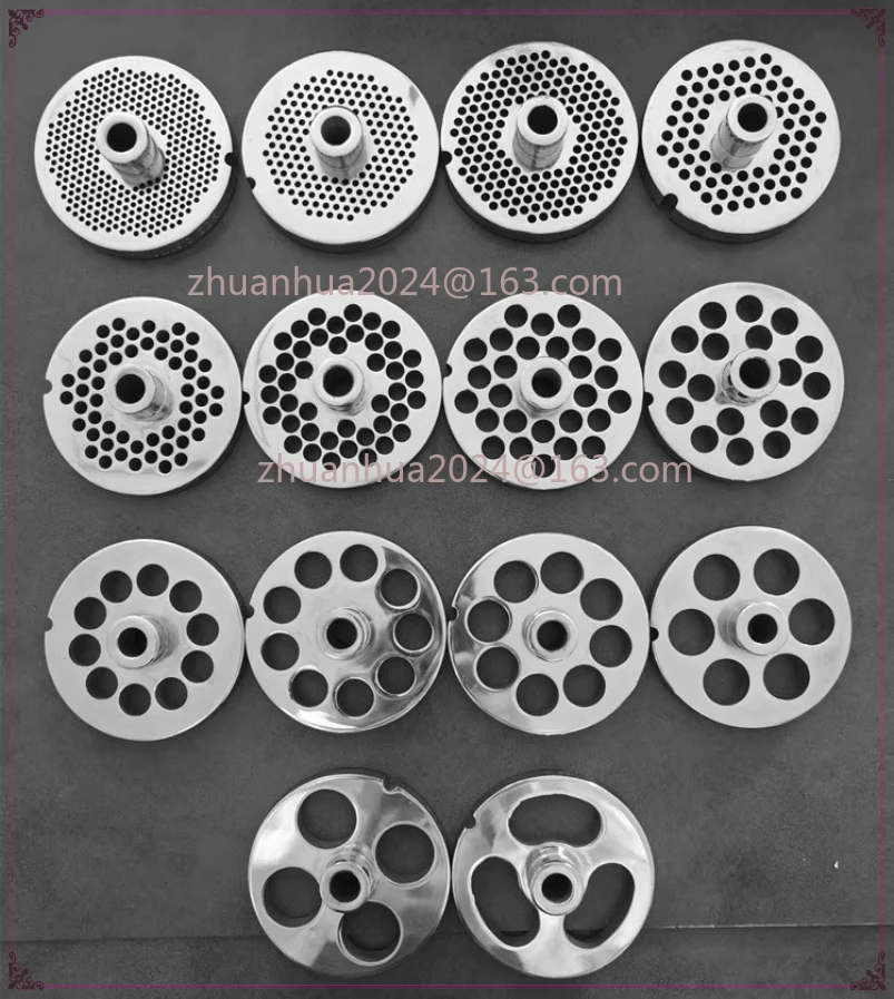 

Replacement of Orifices for 22#（QRLS-400）Meat Grinder Orifice Plate Round Hole Plate Blade Meat Grate 3CR13 Stainless Steel