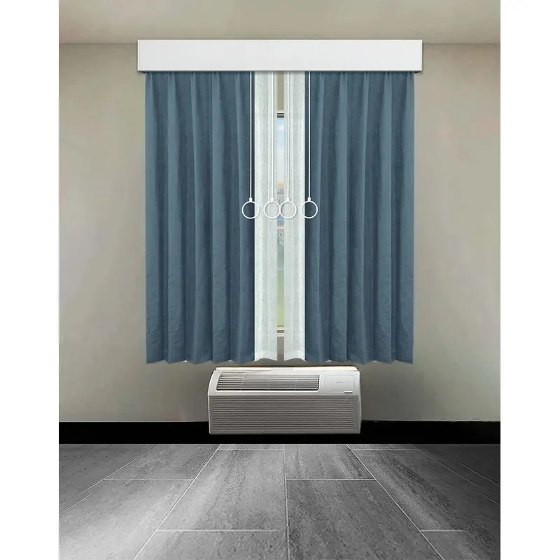 Scenic Theme Blackout Translucent Custom Anti-pleated 100% Polyester Curtains