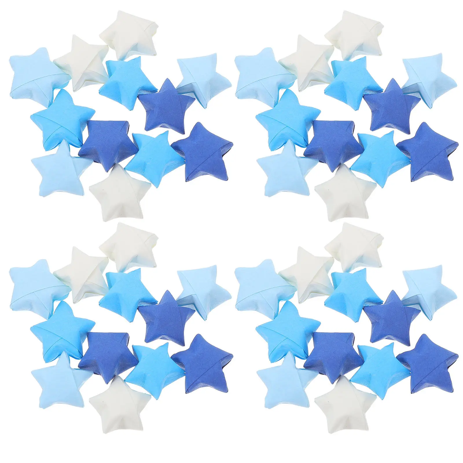 Gradient Color Star Origami Lucky Paper Glitter Strips for Folding Stars Making Colour Colored Handmade