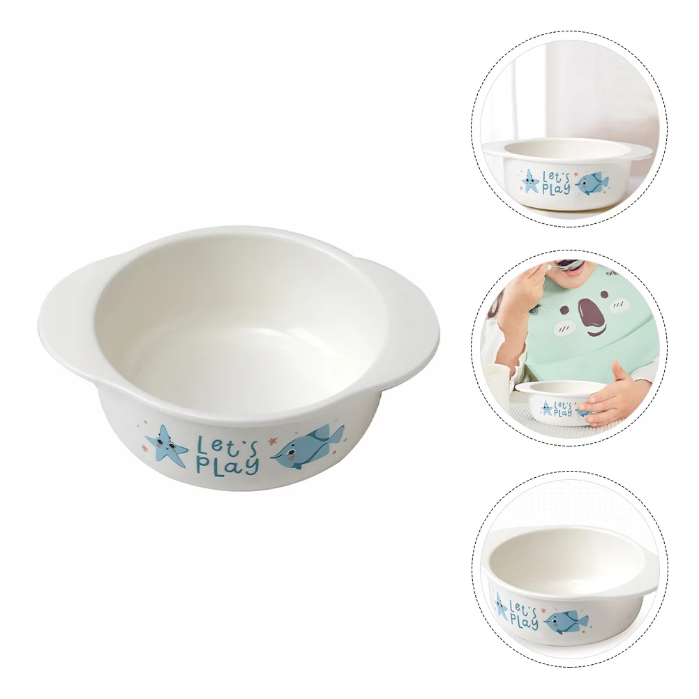 

1 шт. термостойкая детская миска пищевой ПП портативная детская миска для кормления прочная микроволновая печь безопасная детская посуда посуда для младенцев