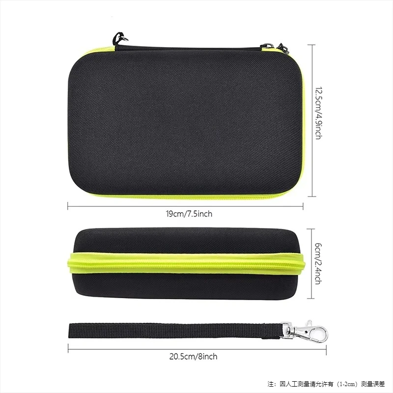 For Philips One Blade Shaver Razor Holder Storage Bag Men Electric Shaver Carrying Case Shockproof Hard Travel Storage Bag view 4