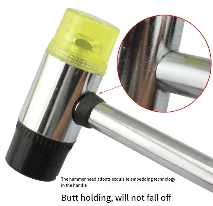 

Guitar Bass Fret Hammer Rubber Hammer Professional Musical Instrument Repair Tool Hammer