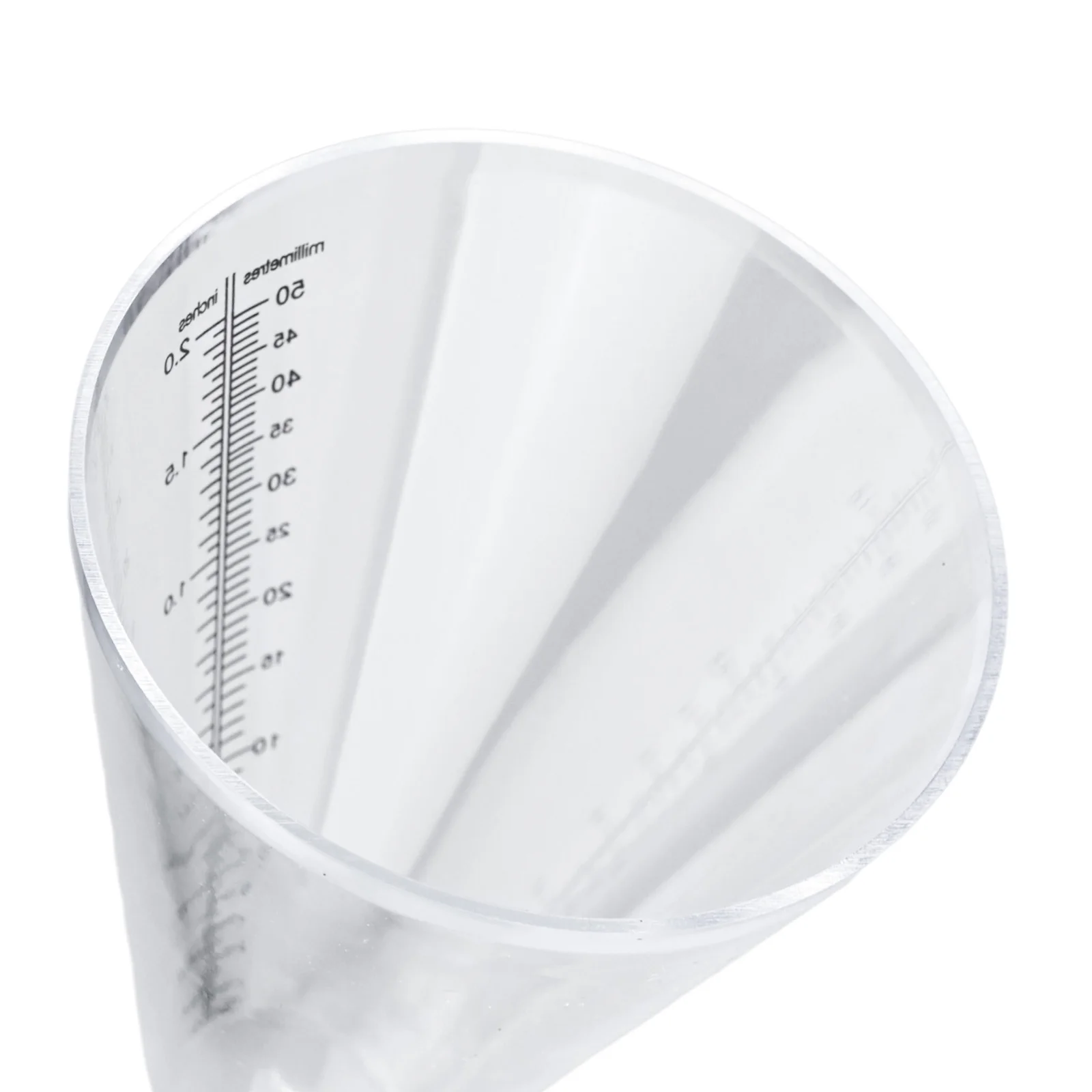 Ground Rainfall Measurement Tool Cone Rain Gauge for Garden and Lawn Helps Monitor Watering Needs and Protect Plants