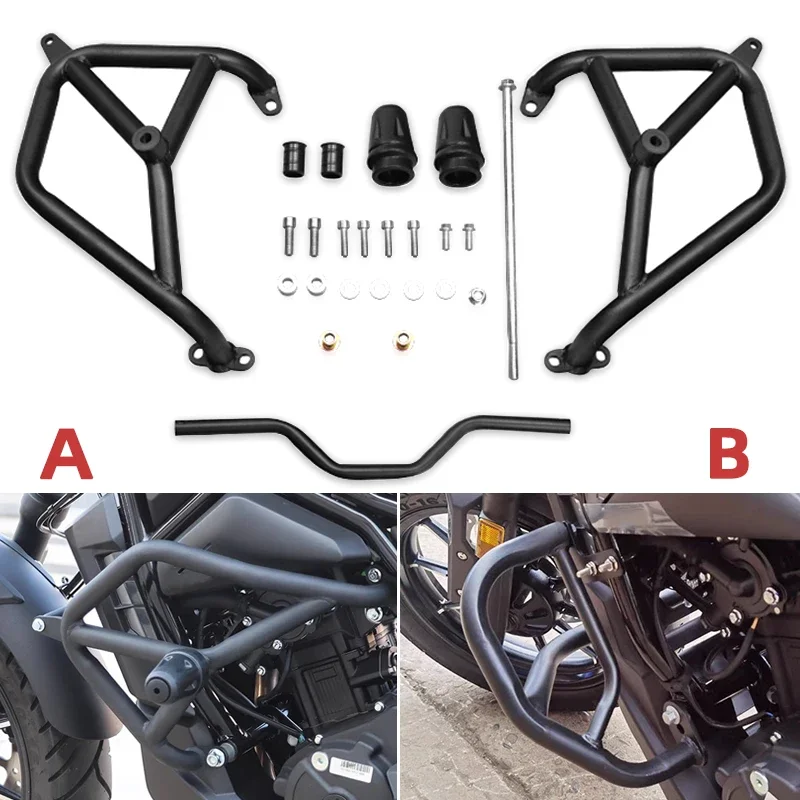 

Fit For ZONTES 125C 125 C C125 C 125 Motorcycle Engine Guard Modified Crash Bar Bumper Anti-Falling Protection Accessories 125/C