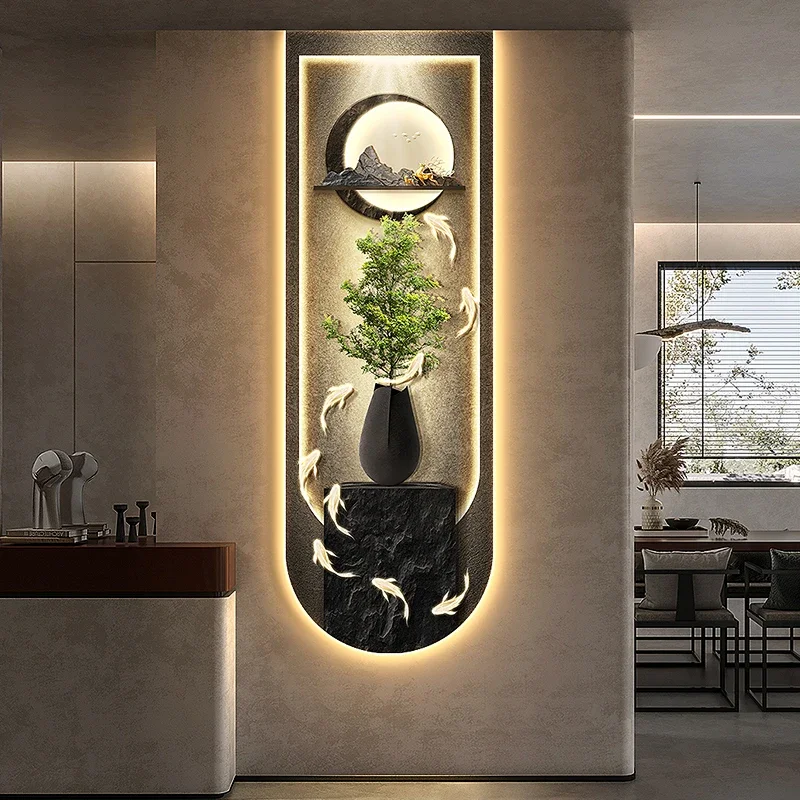 

Crystal Porcelain Lamp Painting New Led Porcelain Wall Lamp For Indoor Decoration Living Room Corridor Restaurant Home Decorat W