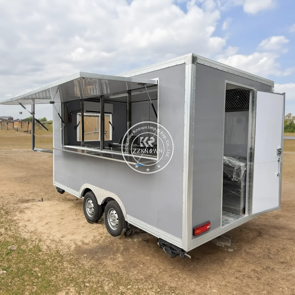 2025 Ice Cream Hamburger Fast Food Trailer Catering Airstream Trailer Fast Food Trailer with CE