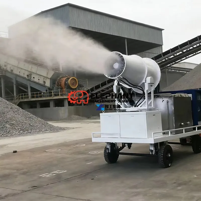High Efficiency Powerful Mist Cannon Sprayer Agricultural Dust Control Fog Machine Mist Spraying System Equipment