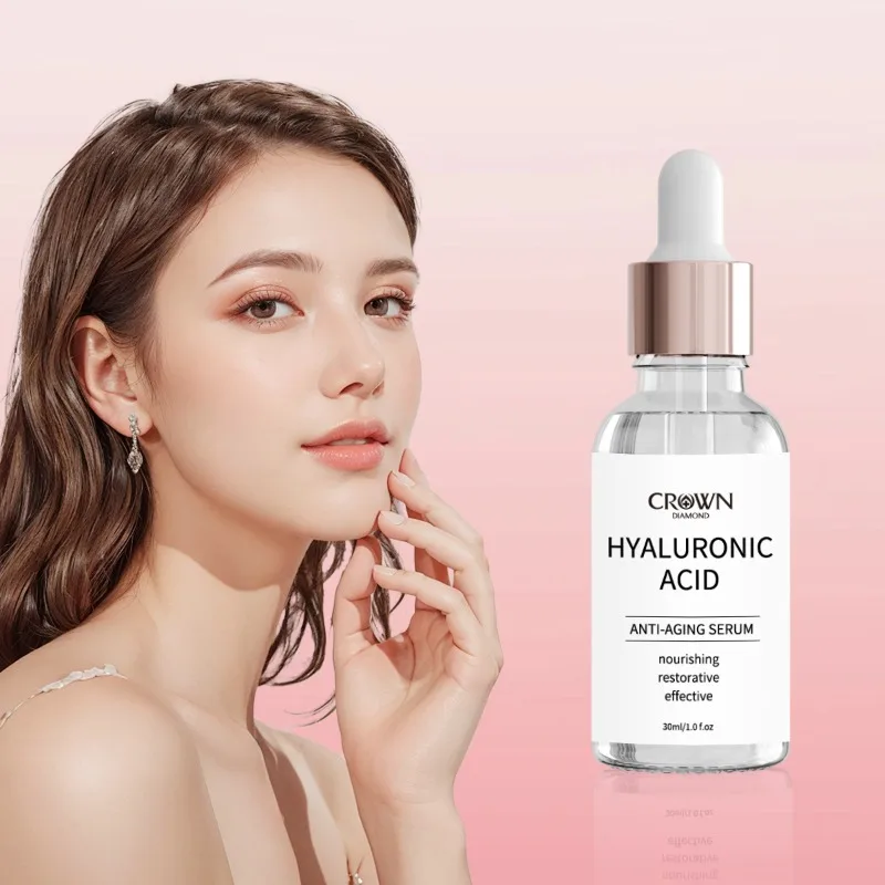 

Crown Diamond Hyaluronic Essence Liquid Natural Vitamin C Gentle Purifying Refreshing Faded Brightening Anti Aging Nourishing