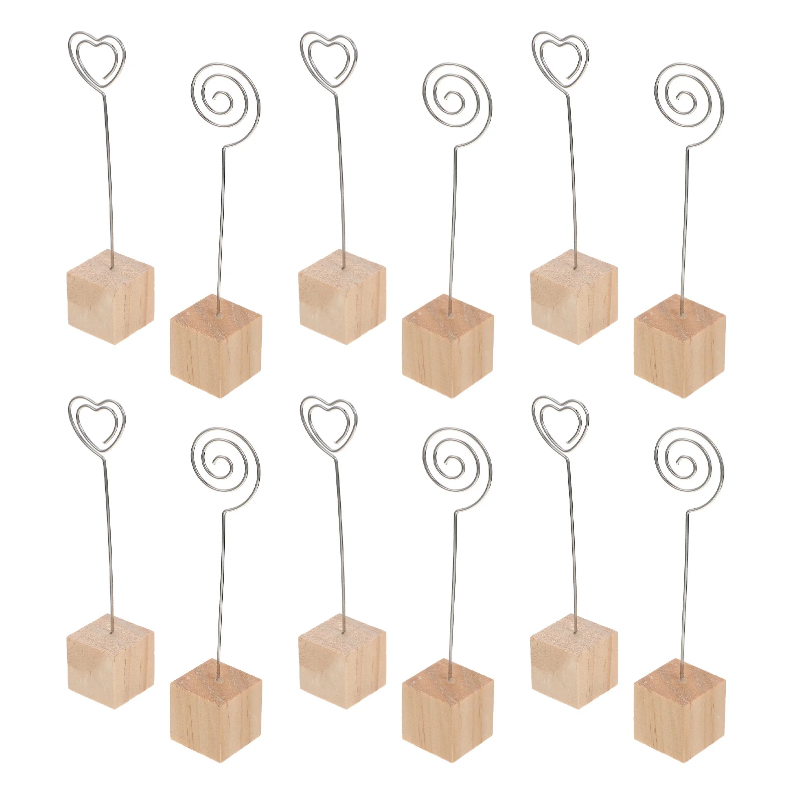 12 قطعة سطح المكتب عرض الصور تقف آمنة موثوقة أصحاب الصور بطاقات الأعمال المشابك للمنزل ديكور مذكرة كليب