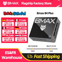 Bmax B4 Plus Mini Pc Windows 11 Pc Intel N100 16Gb 512Gb Ssd 2*Hdmi 1*Type-C Supports 4K@60Hz 750Mhz Intel Uhd Graphics