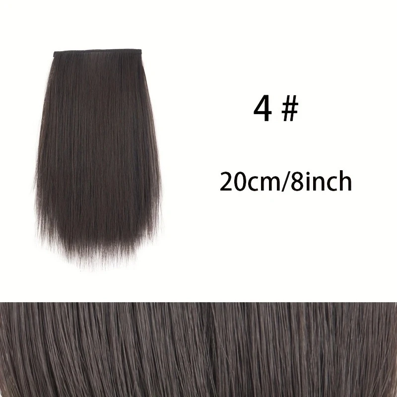 Synthetic Invisible Seamless Hair Pads for Volume