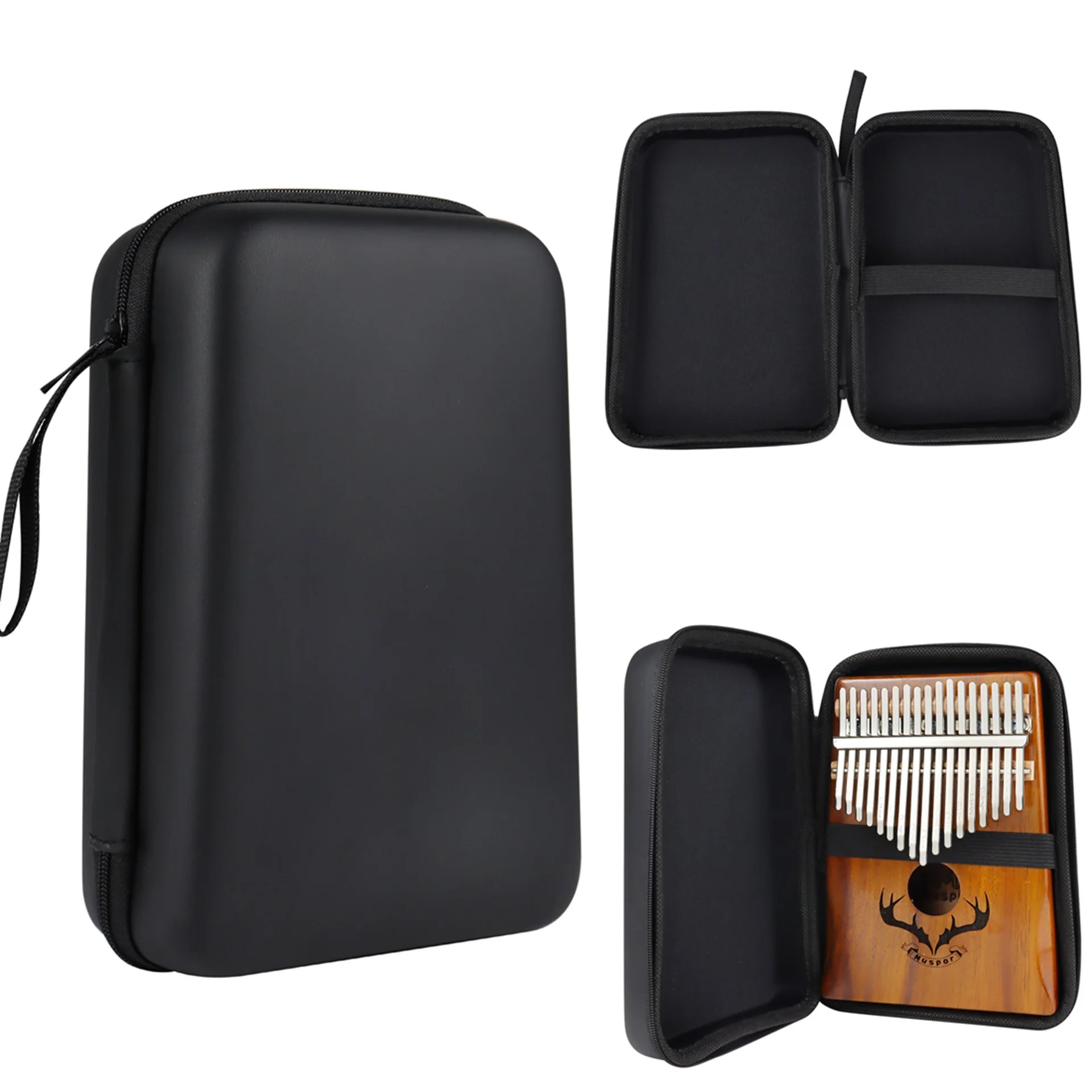 

10/17/21 keys Kalimba Case Thumb piano Waterproof bag EVA storage case Tote bag