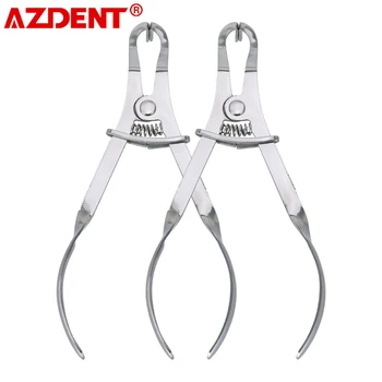 AZDENT Dental sezionale sagomato matrici metalliche pinza forniture ortodontiche laboratorio Ortho odontoiatria strumenti materiali acciaio inossidabile